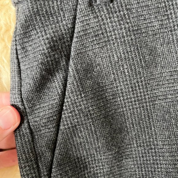 J. Crew Glen Plaid 1035 Trouser in Charcoal - Picture 3 of 7